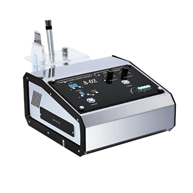 Equipo de Mesoterapia sin Agujas S-02 + Espátula Ultrasónica – Tratamiento Indoloro y Eficaz para Rejuvenecimiento y Salud Cutánea