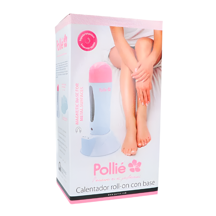 Calentador roll on con base embalaje