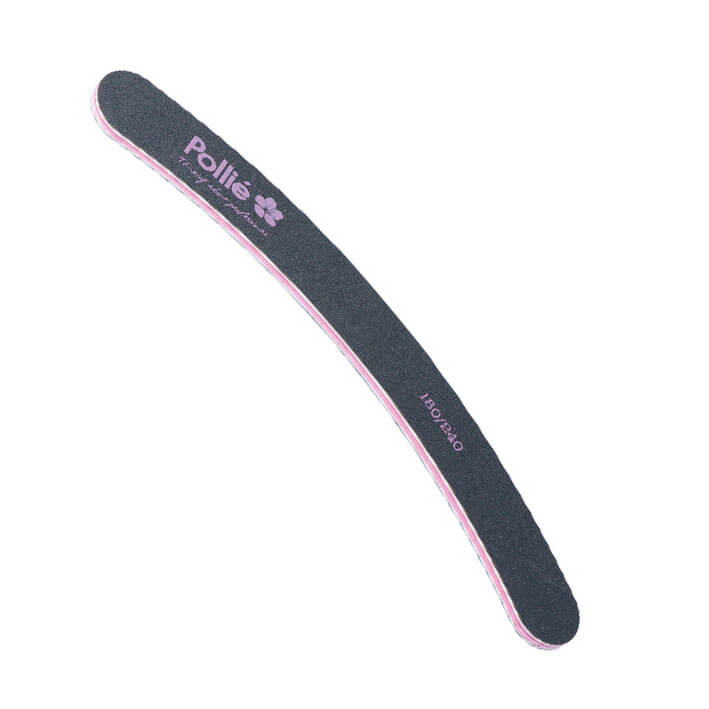 Curved nail file