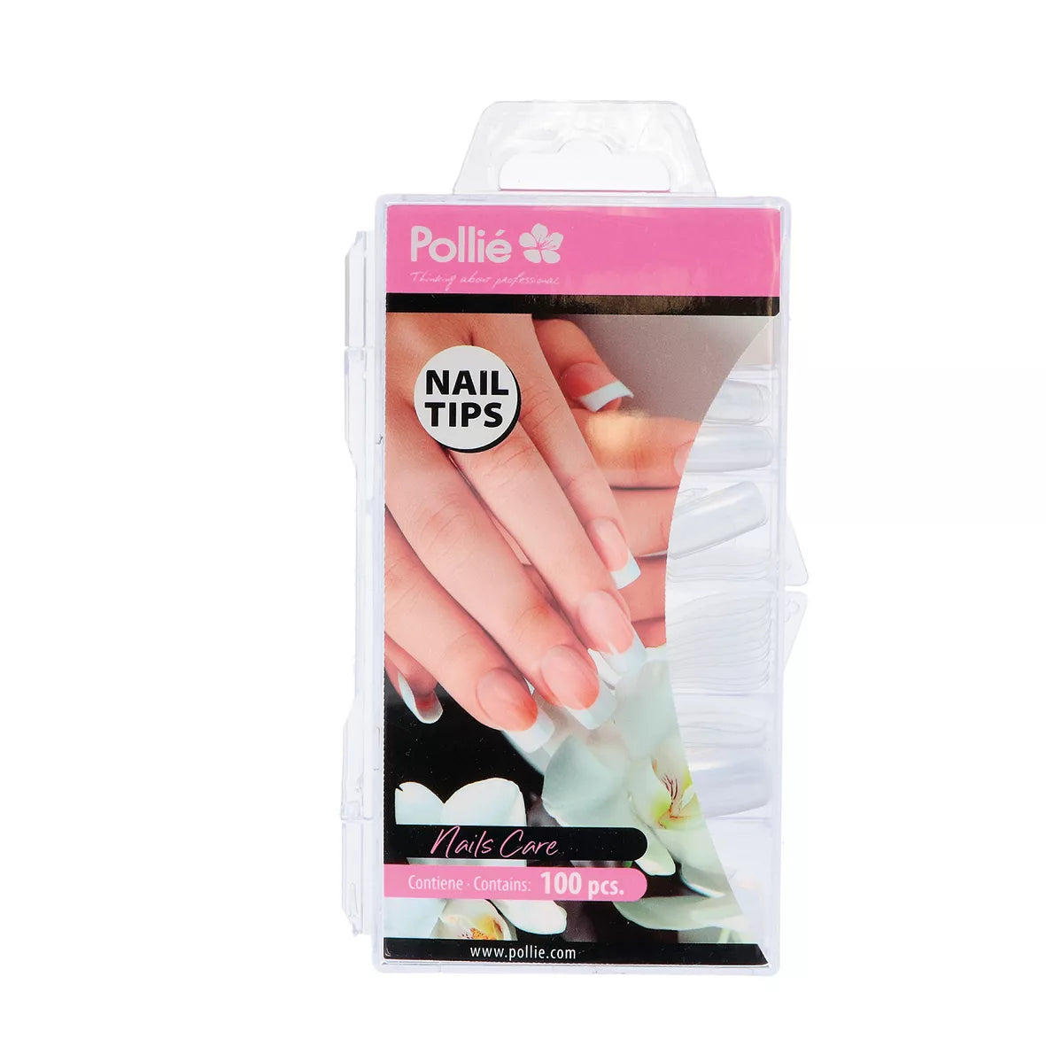 Square tips, 100 pcs.
