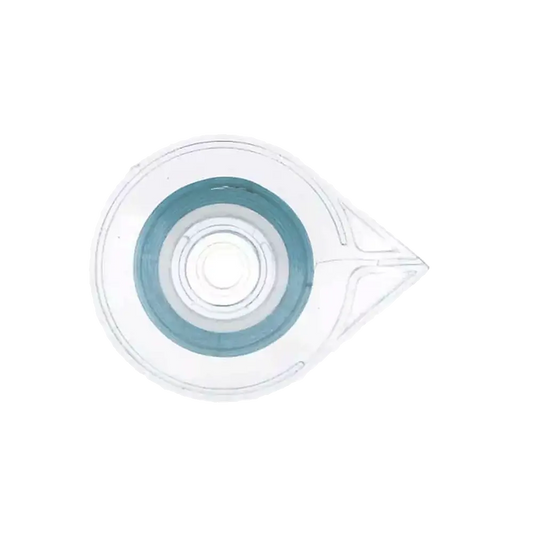 Cinta adhesiva nail art plateada, 0.8 mm