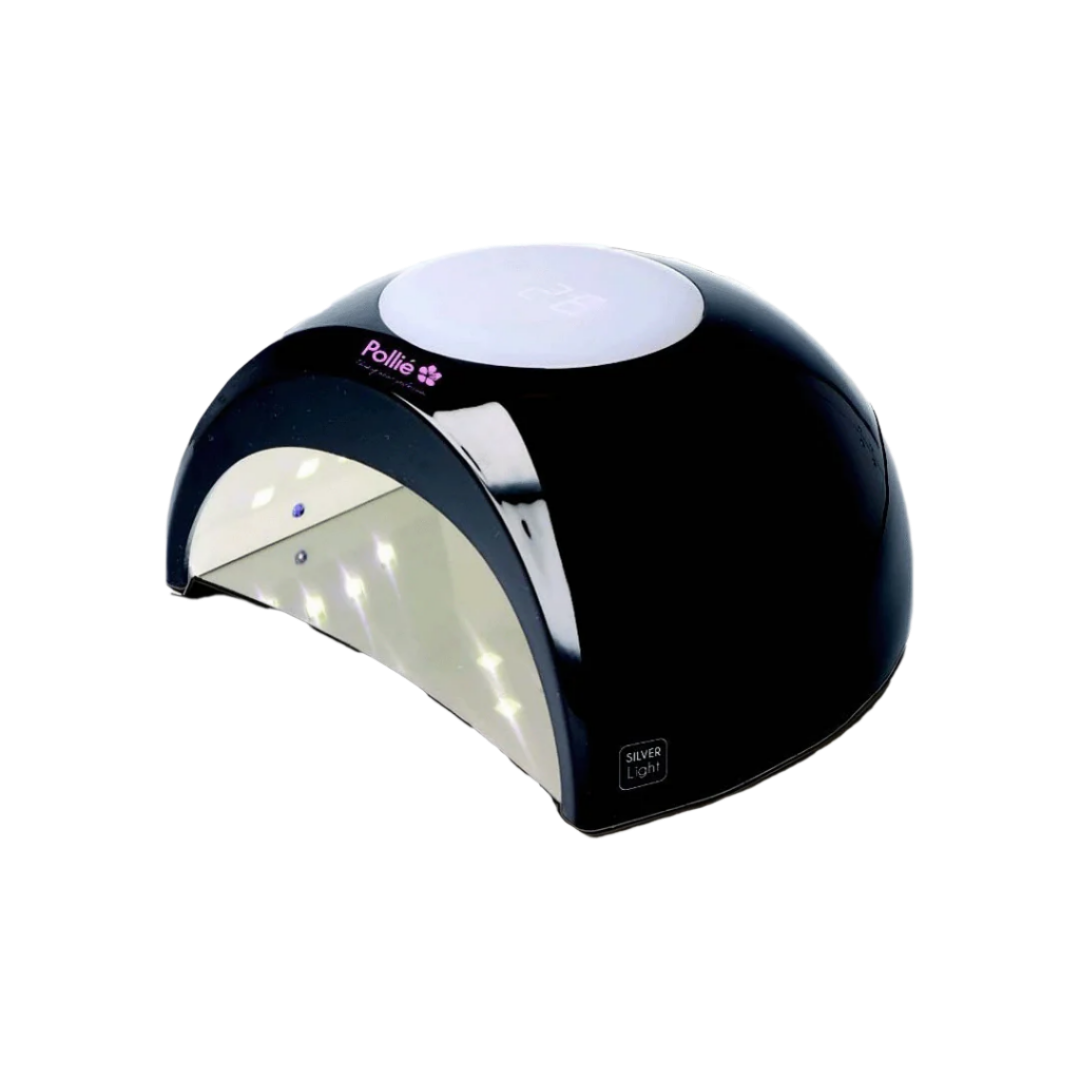 Lámpara de uñas LED UV negra Pollié 65W