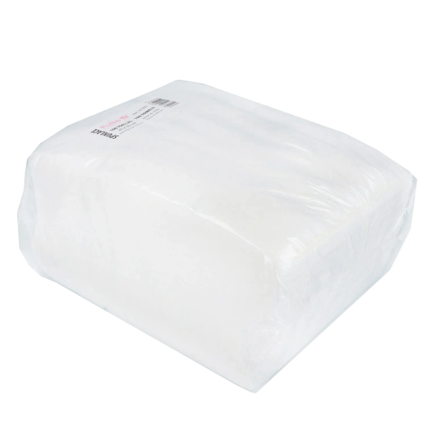 Toallas Faciales Desechables de Spunlace Pollié | Pack de 100 Uds. (20x30 cm)