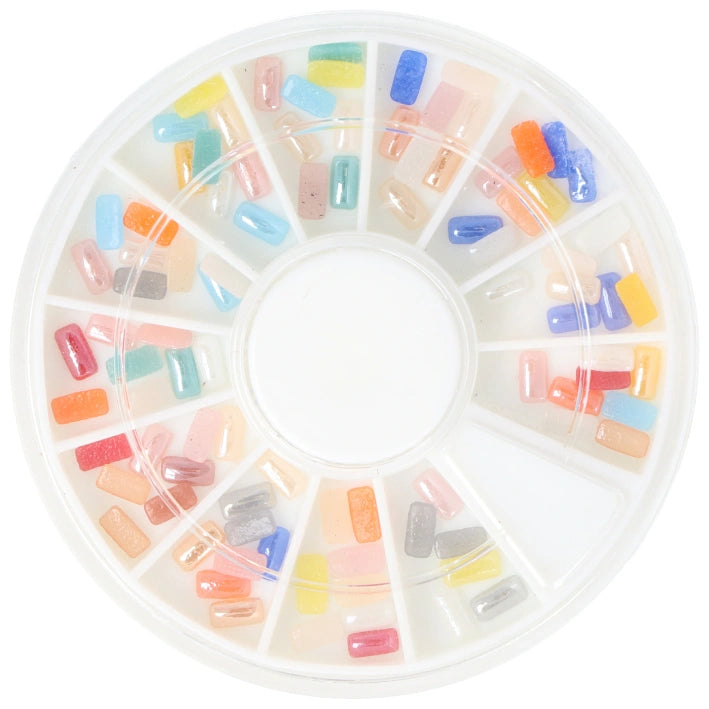 Nail decoration sequins, 144 pcs.