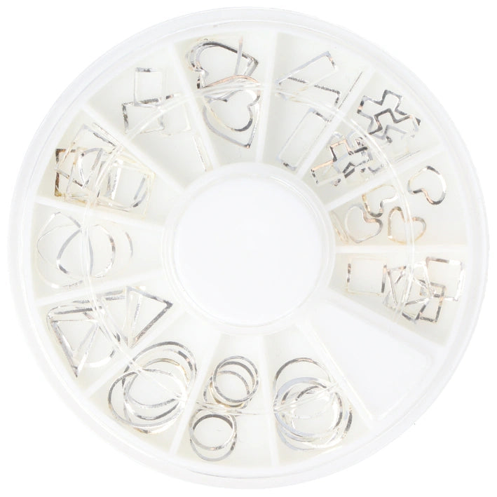 Décoration d'ongles Peace&Love, 144 pcs.