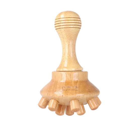 Champiñón de Maderoterapia – Masaje Antiestrés y Reducción de Celulitis