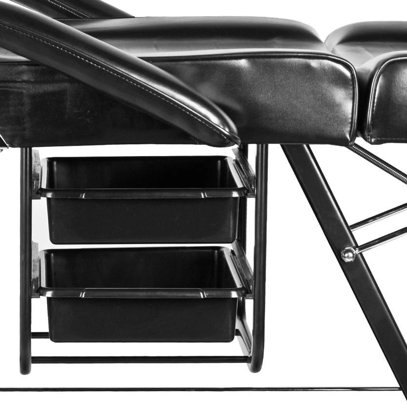 Stretcher with drawers and roll holder