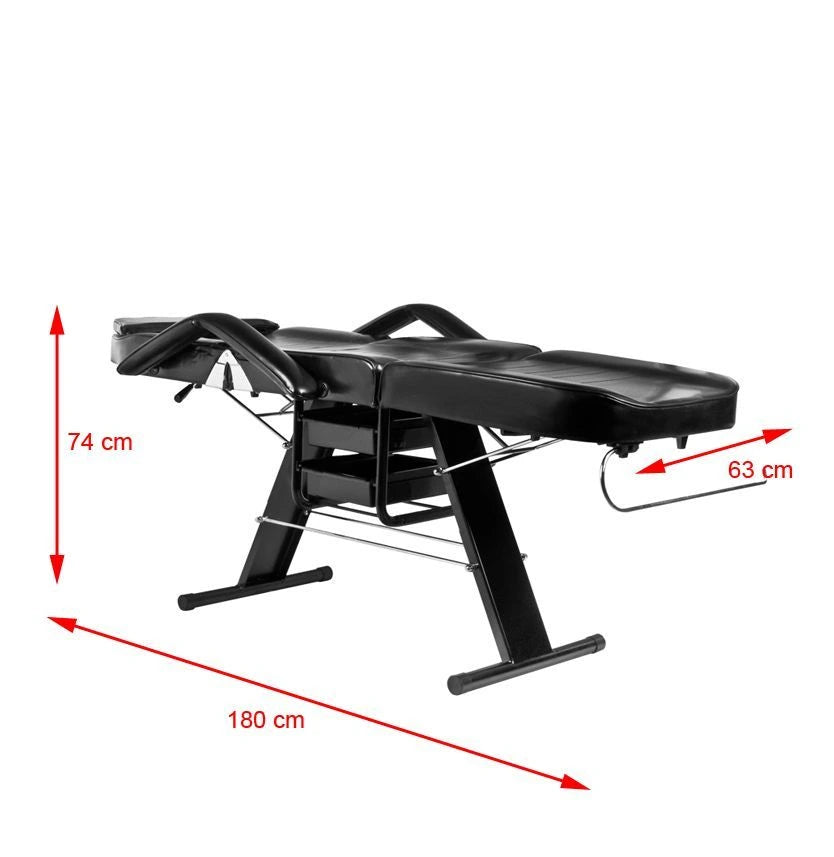 Stretcher with drawers and roll holder