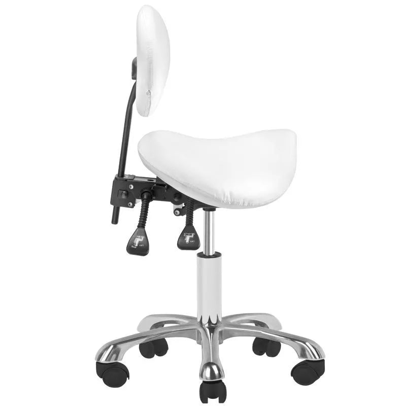 Silla rodeo ergonómica blanca