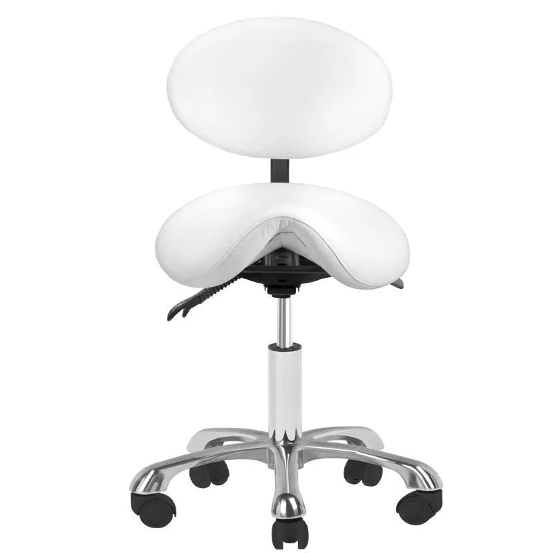 Silla rodeo ergonómica blanca