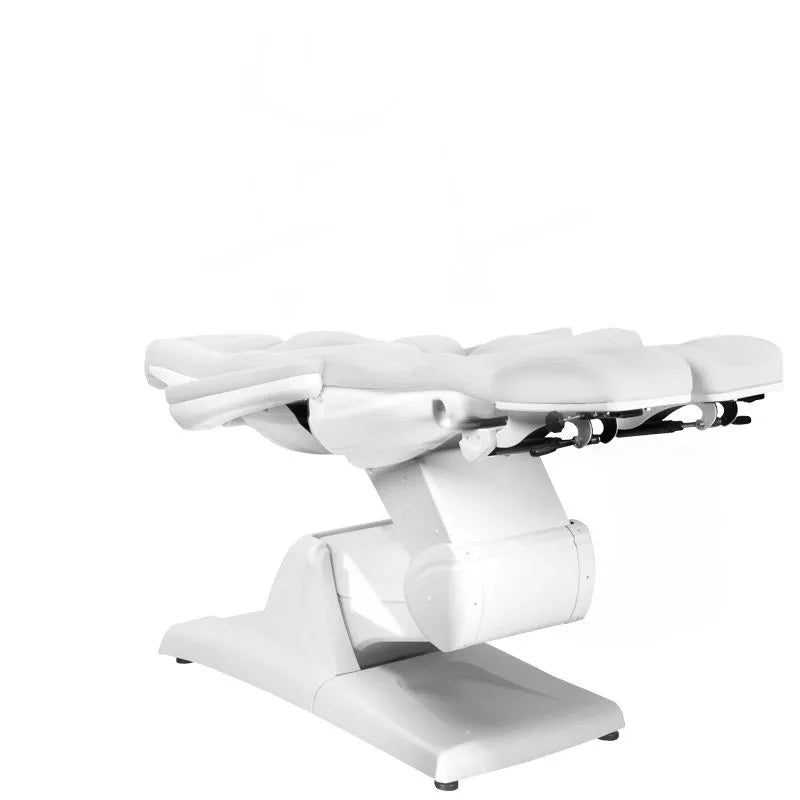 Sillón blanco de pedicura eléctrico