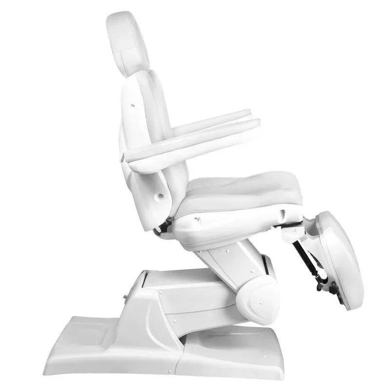 Sillón blanco de pedicura eléctrico