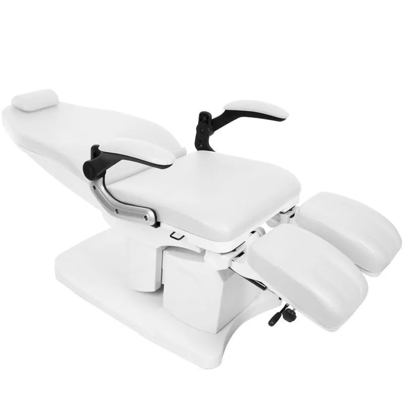 Sillón blanco de pedicura eléctrico