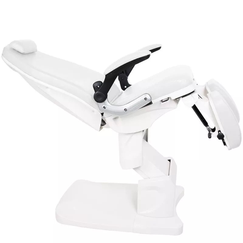 Sillón blanco de pedicura eléctrico
