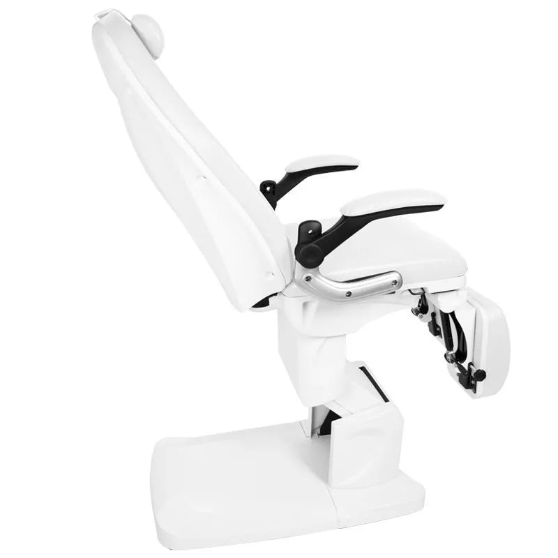Sillón blanco de pedicura eléctrico