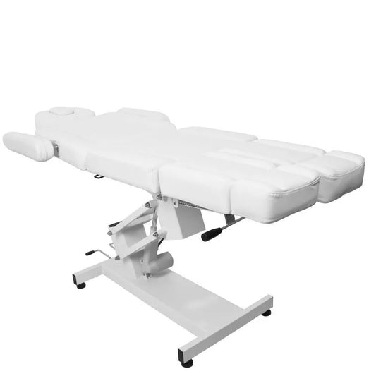 Sillón blanco de pedicura eléctrico