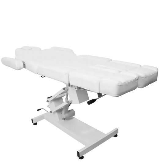 Sillón blanco de pedicura eléctrico