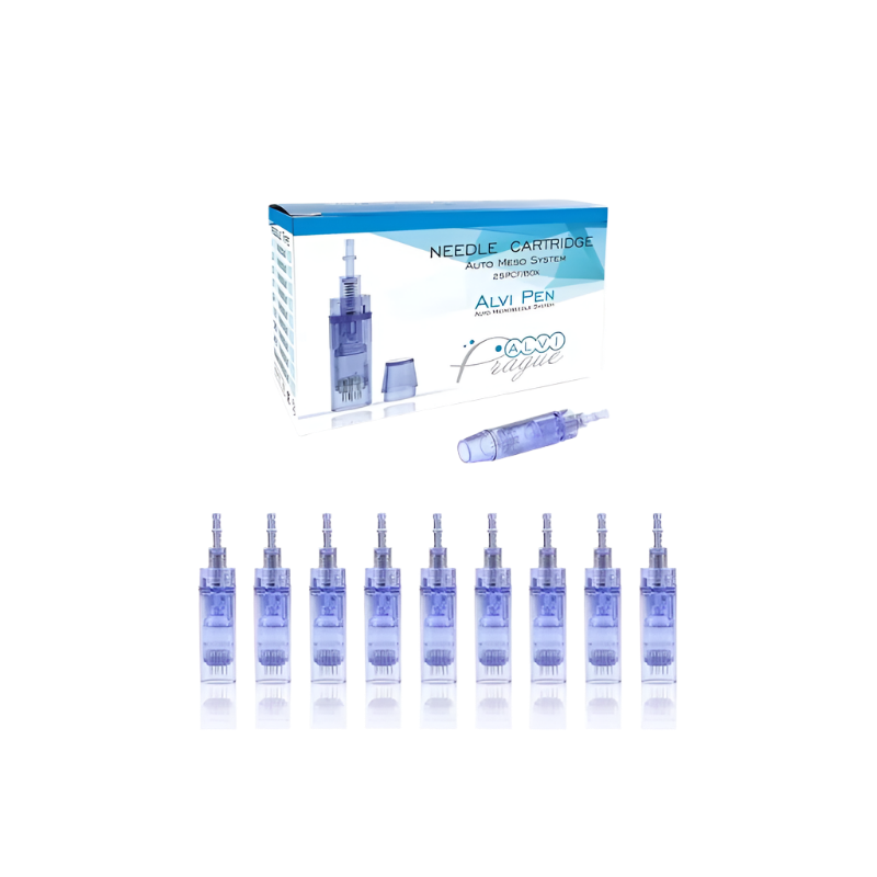 Cartucho de Agujas Estéril para Dermapen Alvi Pen – 12 o 36 Agujas Reposicionables
