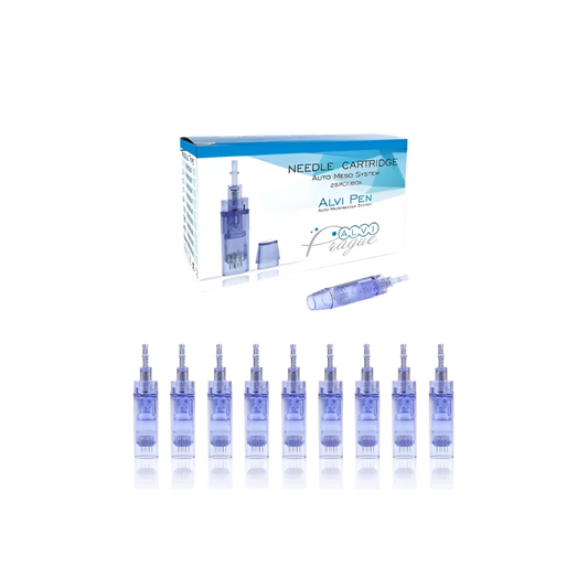 Cartucho de Agujas Estéril para Dermapen Alvi Pen – 12 o 36 Agujas Reposicionables