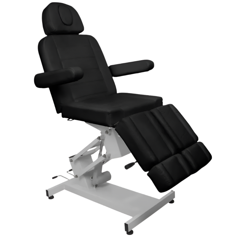 Sillón de pedicura negro eléctrico