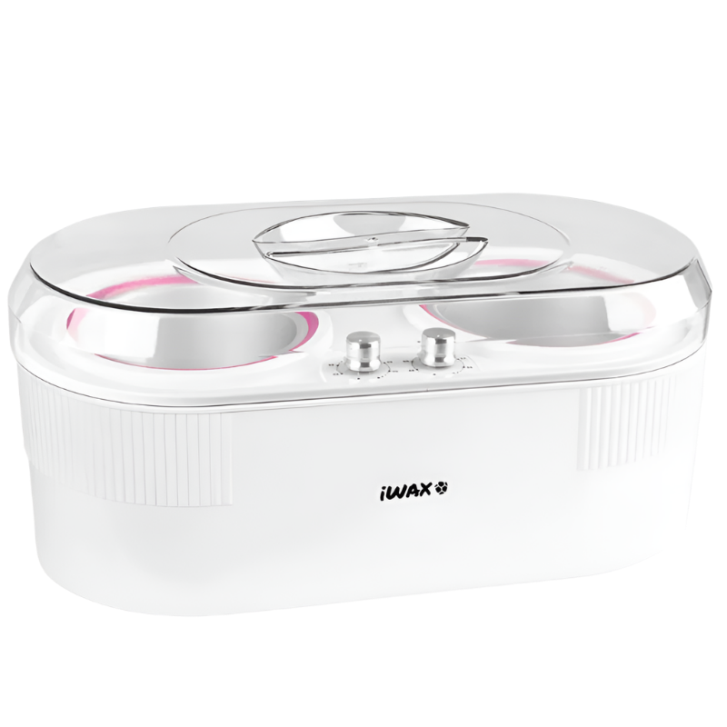 Calentador de cera 2-en-1, 400 ml + 800 ml