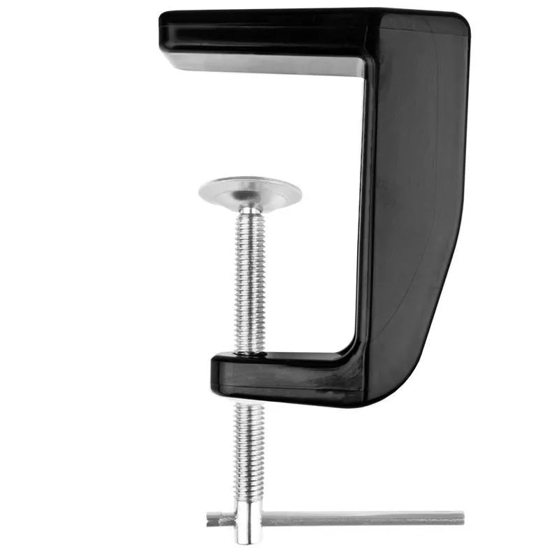 Lámpara lupa LED 5D negra para mesa