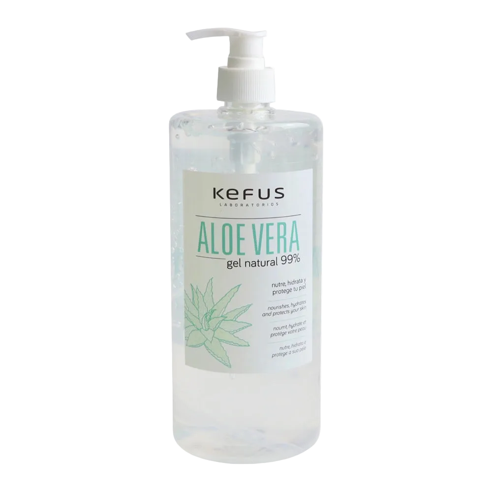Gel de Aloe Vera natural Kefus 1000 ml