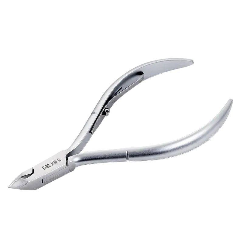 Alicates para Cutículas Profesionales Nghia Export C-02 | Acero de Cobalto y Mecanismo Box Joint