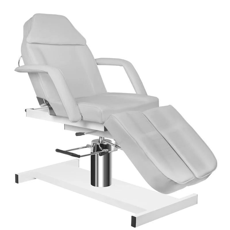 Sillón de pedicura hidráulico gris