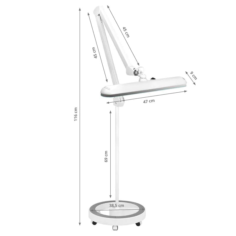 Lampadaire LED, mod. 801-S