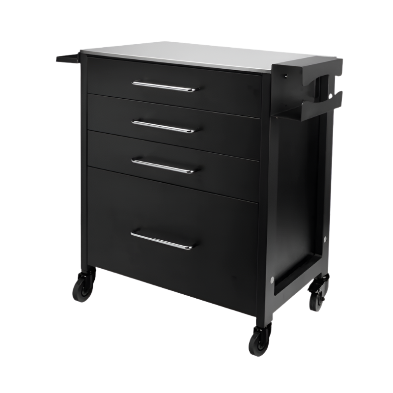 Carrito auxiliar negro Pro Ink