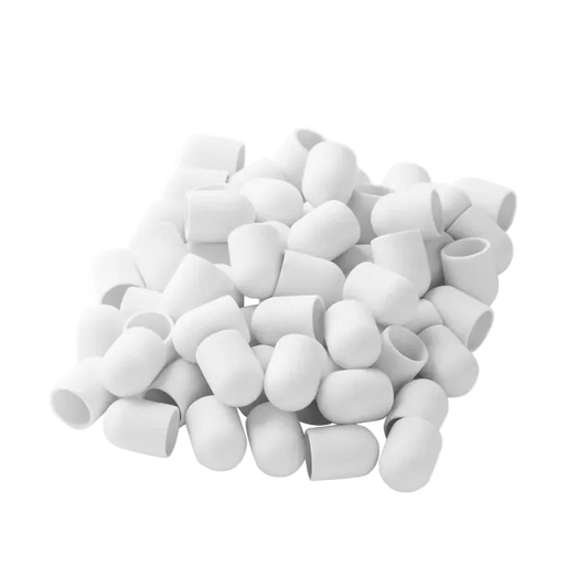 Abrasive caps 10 mm, 10 pcs.
