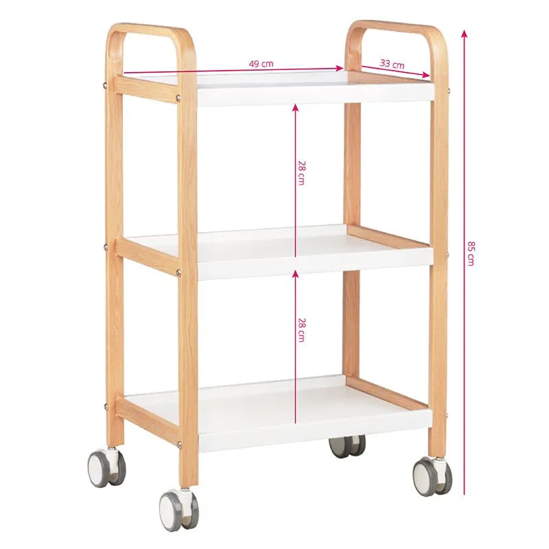 Carrito auxiliar estética