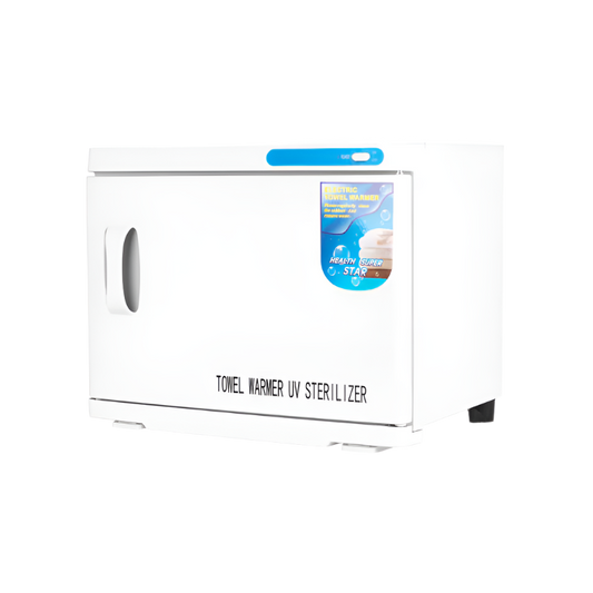 Calentador de toallas con UV luz, 23 L, blanco