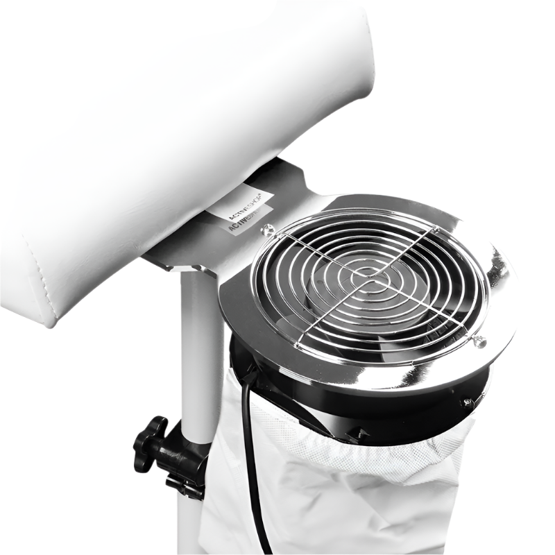 Absorbente de Polvo para Pedicura Azzurro F18A – Higiene y Seguridad en el Tratamiento, color plateado