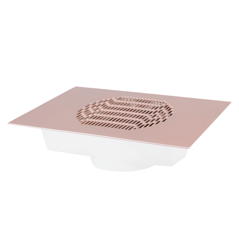 Absorbedor de polvo para manicura Momo S-41, color rosa