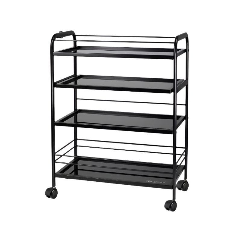 Carrito auxiliar negro Tattoo Pro Ink
