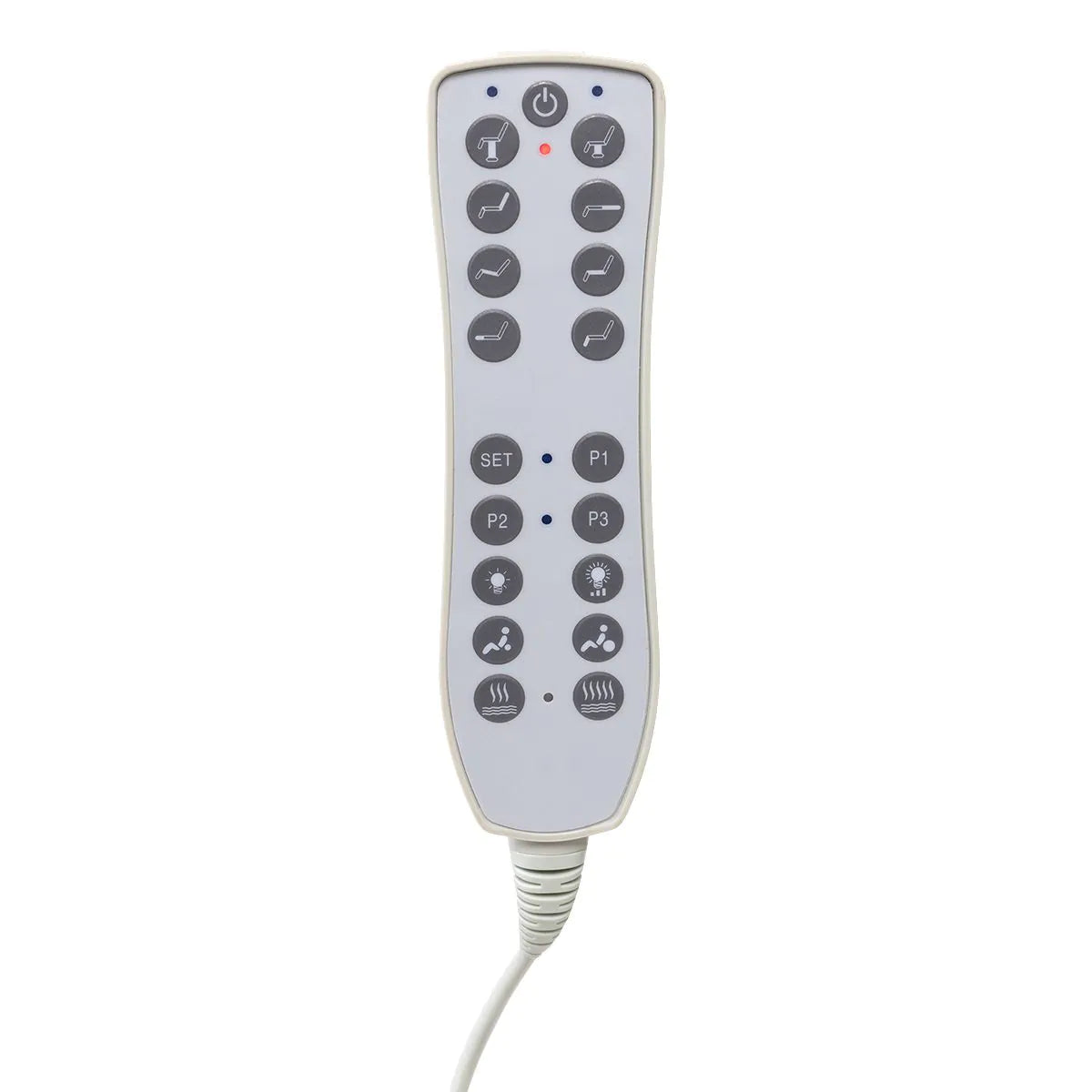 3-motor electric stretcher with heating