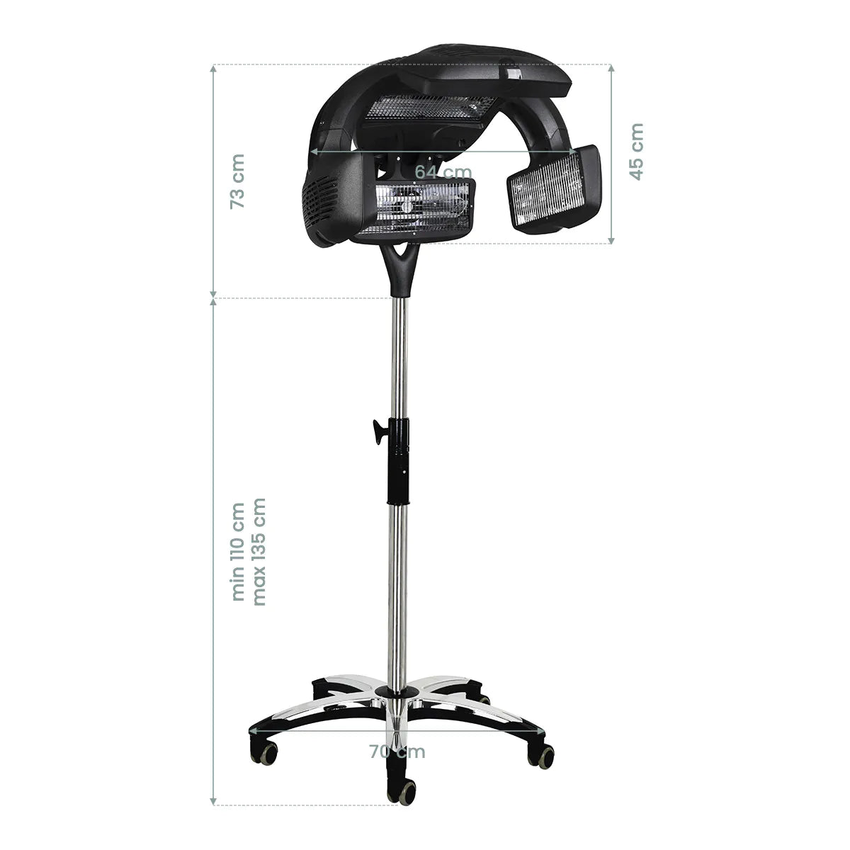 GABBIANO STANDING INFRAZONE Y-707 BLACK