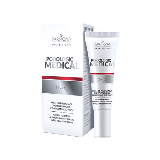 Crema para piel y uñas con síntomas de micosis Farmona Podologic Medical, 15 ml