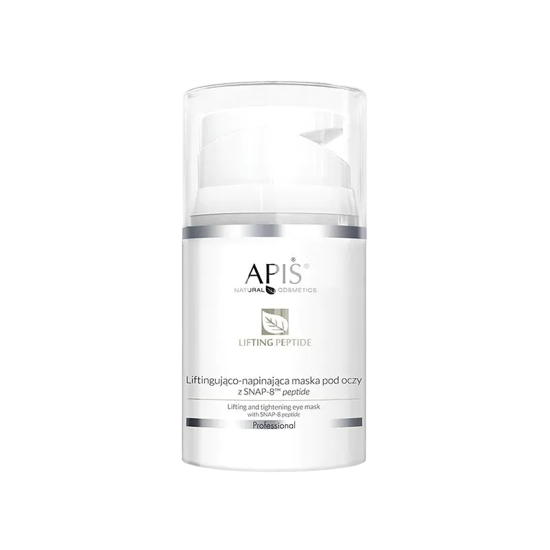 Apis Mascarilla para ojos reafirmante y elevadora con péptido SNAP-8, 50ml