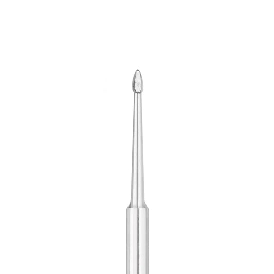 Cortador Profesional de Acero Inoxidable con Geometría Hexagonal para Limpieza Periungueal y Apto para Pie Diabético (Ø 1,2 mm × L 2,5 mm)