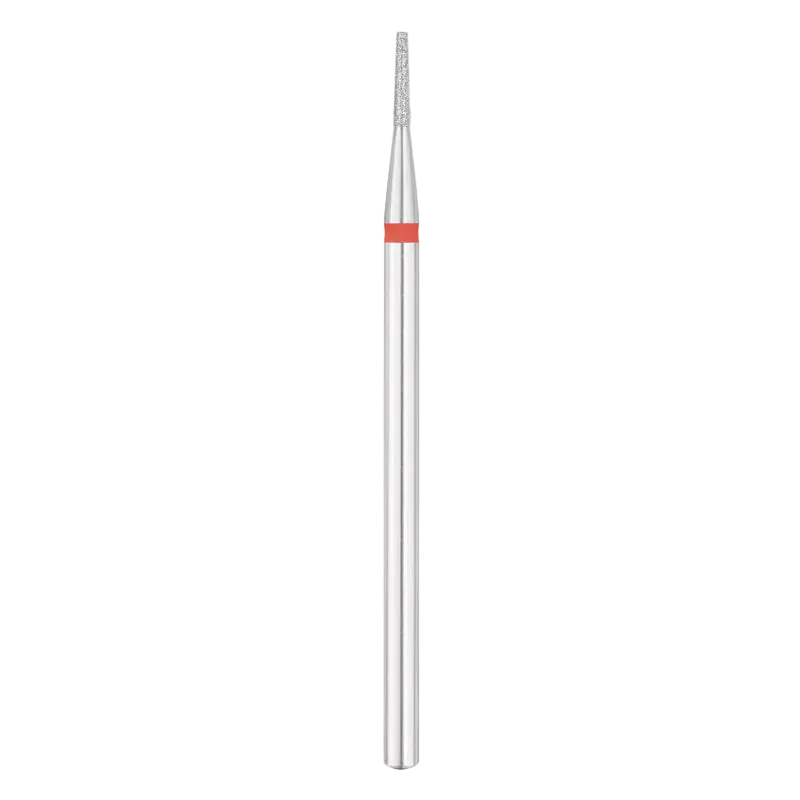 Fresa de Diamante Cono Redondeado – Corte Suave en Piel y Uñas, diametro 1,2 mm