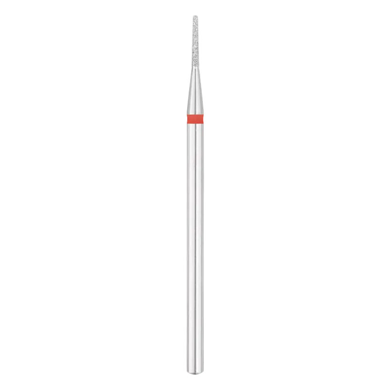 Fresa de Diamante Cono Redondeado – Corte Suave y Preciso en Piel y Uñas, diametro 1 mm