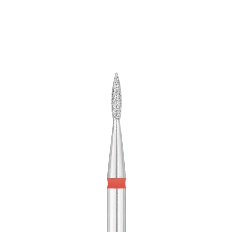 Fresa de diamante llama para pliegue ungueal, Ø 1,8 mm