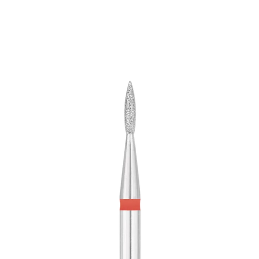 Fresa de diamante llama para pliegue ungueal, Ø 1,8 mm