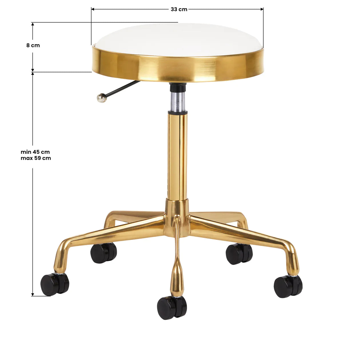 Hydraulic stool