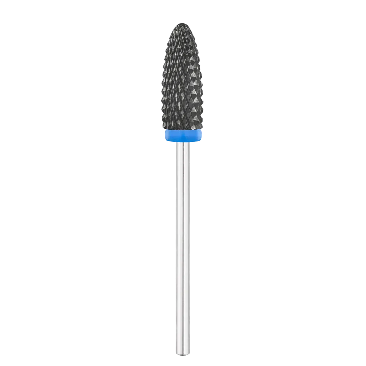 Broca Profesional en Óxido de Circonio para Eliminación Rápida de Geles, Acrílicos y Esmalte Híbrido (Ø 6,0 mm, Grano Medio - Azul)