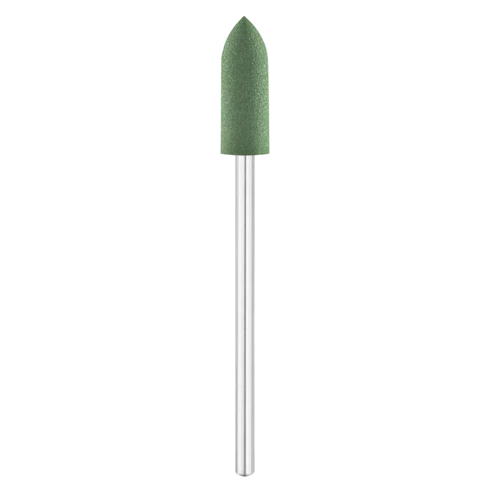 Fresa para Esmerilar, Pulir y Brillantar Caucho de Grano Fino – Para Uñas Naturales, Acrílicas y Gel, diametro 5,5 mm