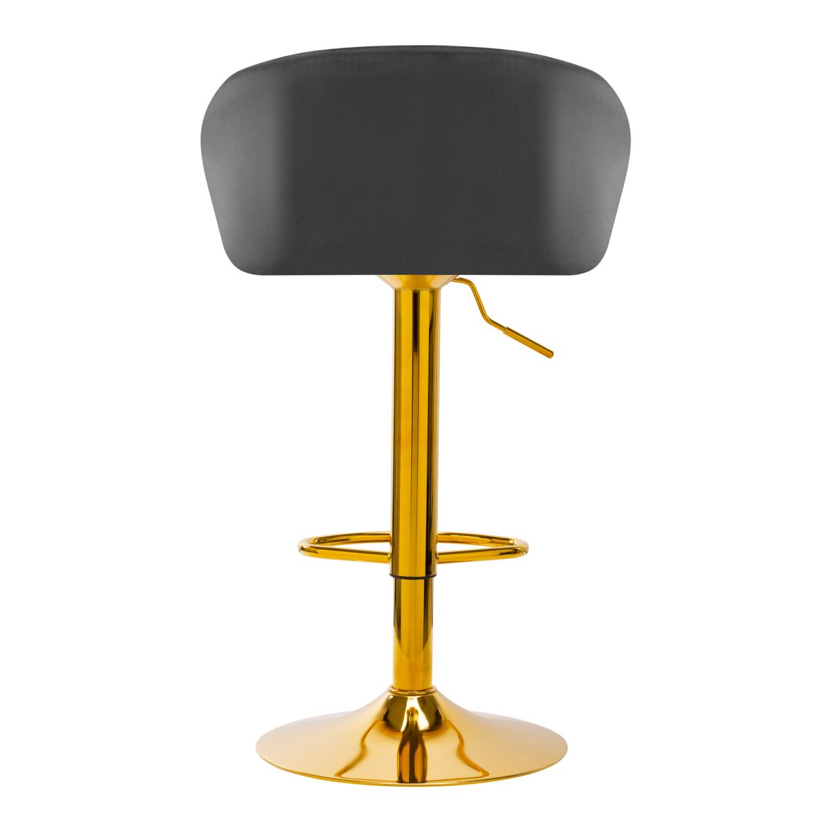 Velvet high stool